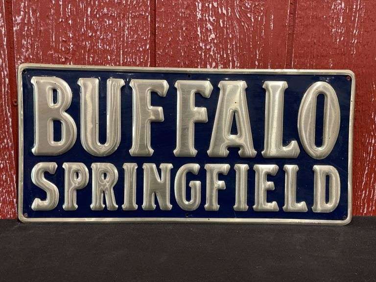Buffalo Springfiled SST Sign image