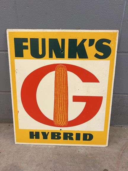 Funks Seed Corn Sign image