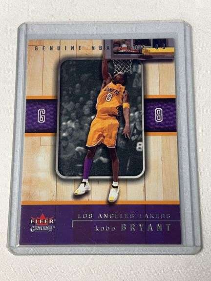 2002 Fleer Genuine #4 Kobe Bryant image