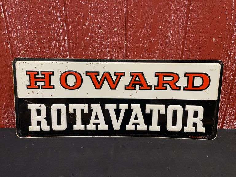 Howard Rotavator SST Sign image