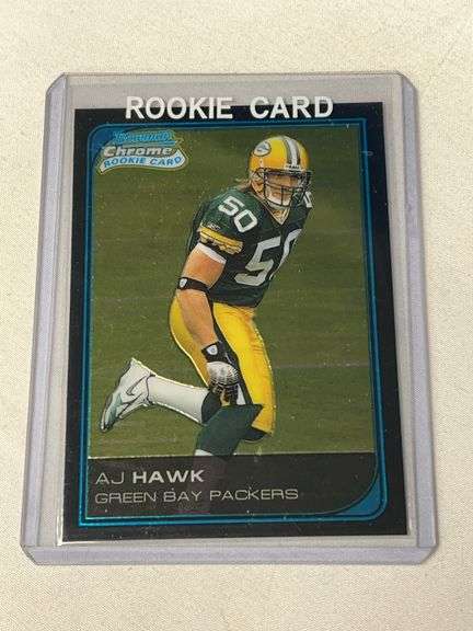 2006 Bowman Chrome #226 A.J. Hawk ROOKIE image