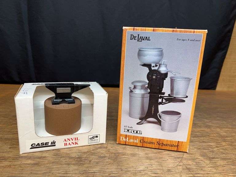 (2) McCormick-Deering Anvil + De Laval Cream Separator NIB image