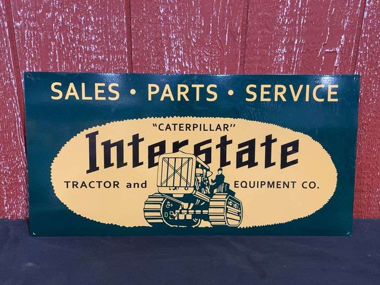 Caterpillar Interstate Tractor & Equipment Co. SST Sign image