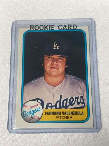 1981 Fleer #140 Fernando Valenzuela ROOKIE image