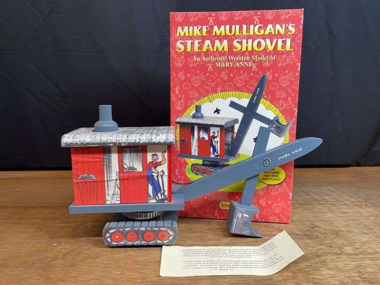 Mike Mulligan's Steam Shovel NIB Schylling image