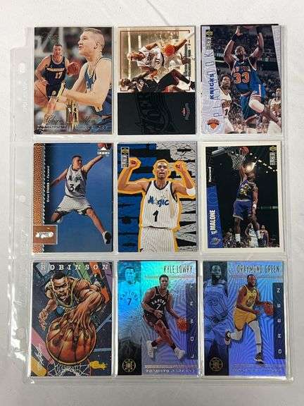 (18) Basketball HOFers & Stars Cards image