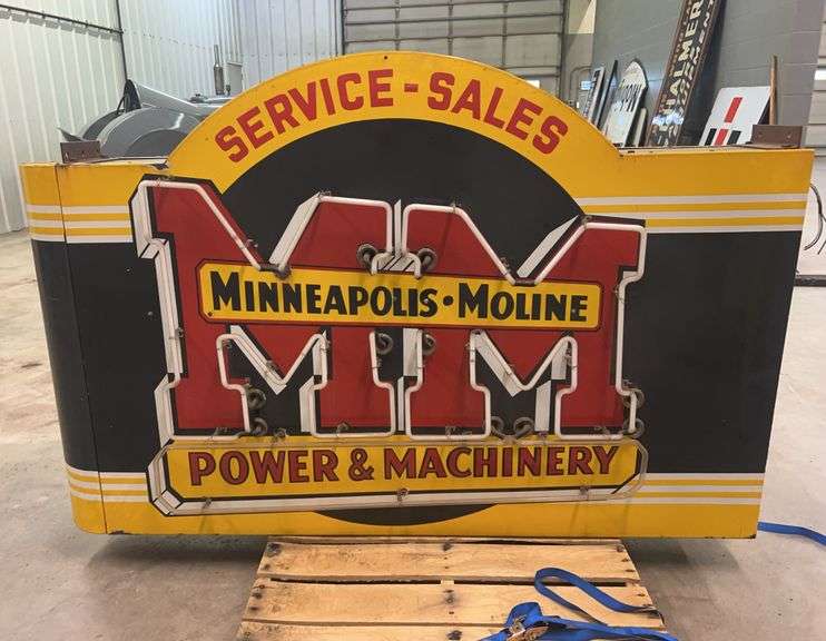 Minneapolis Moline Neon Sign image