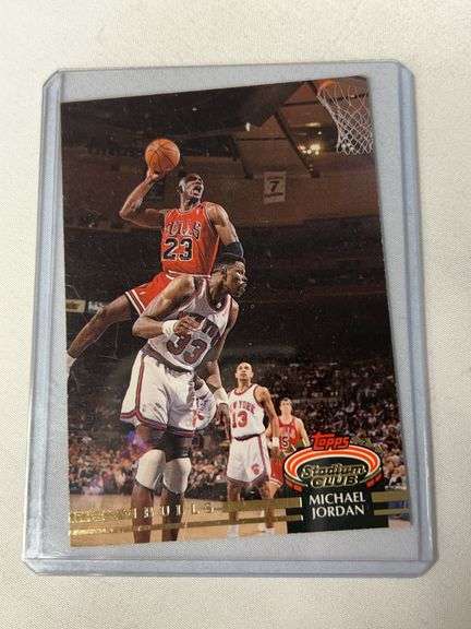 1992 Topps Stadium Club #1 Michael Jordan image