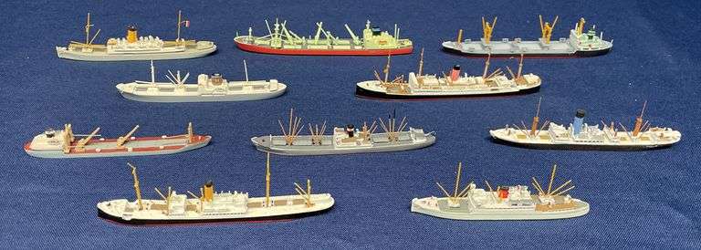 (10) Small-Scale Freighter Ship Models image