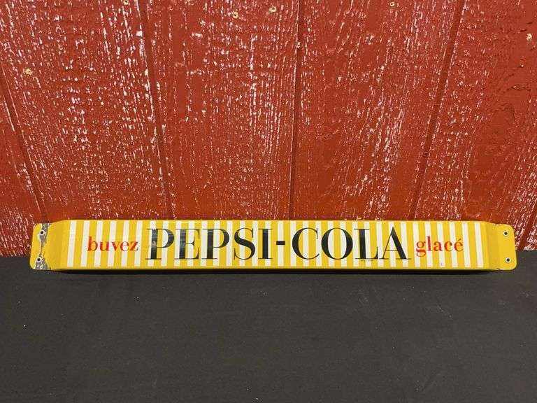 Pepsi Cola Door Push - French image
