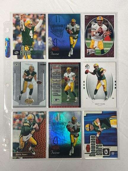 (9) Brett Favre NFL Cards image