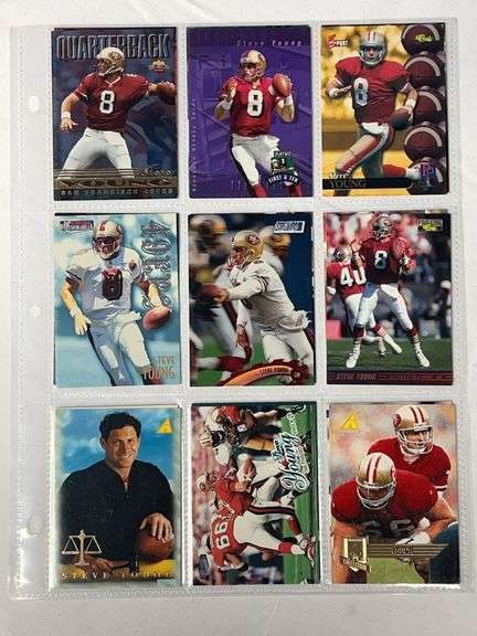 (18) Steve Young NFL Cards image