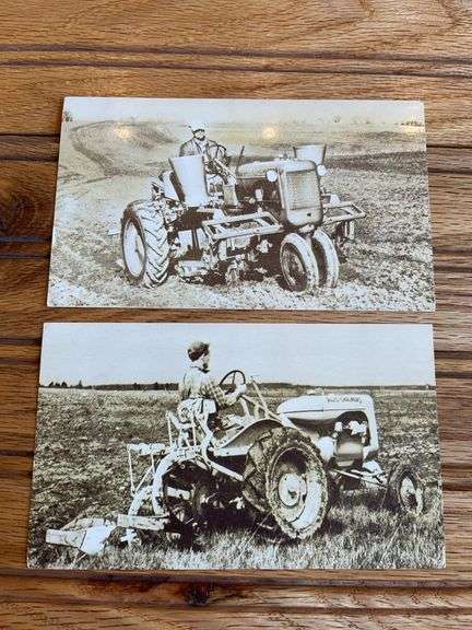 (2) Allis Chalmer B + C Postcards image