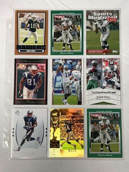 (9) Randy Moss NFL Cards image