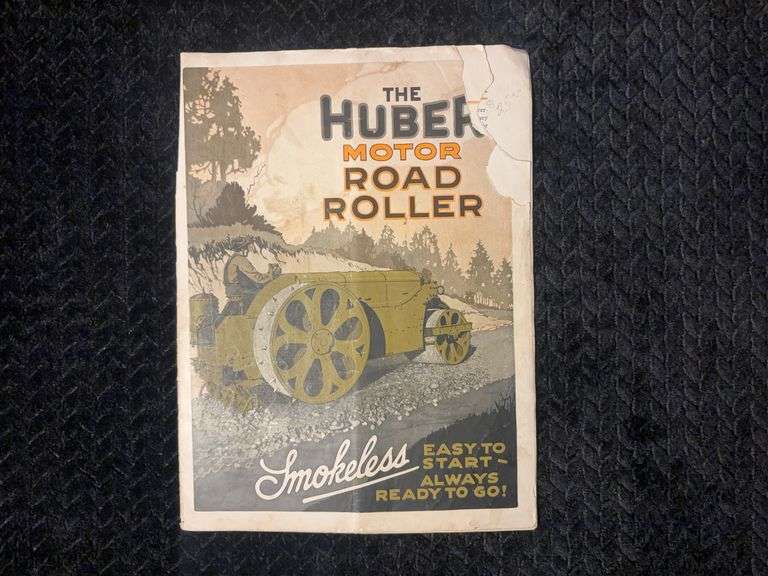 Huber Motor Road Roller Brochure image