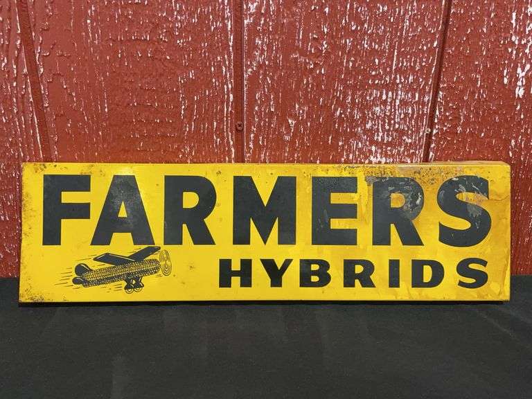 Farmers Hybrids Spinner Sign image