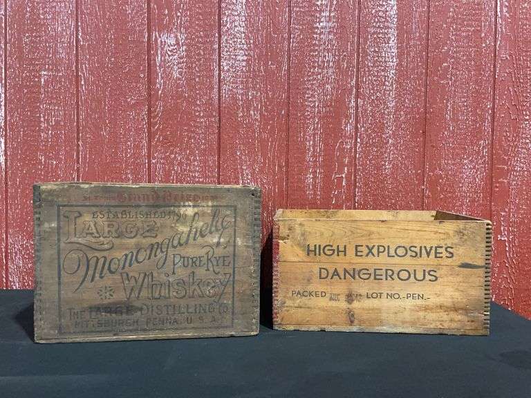 (2) Wooden Boxes image