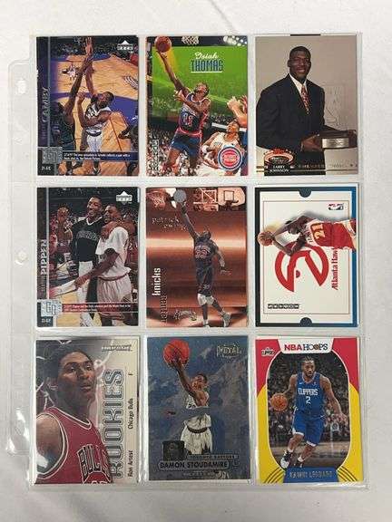 (18) Basketball HOFers & Stars Cards image