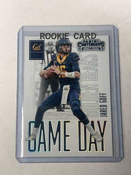 2016 Panini Contenders #2 Jared Goff Game Day ROOKIE image