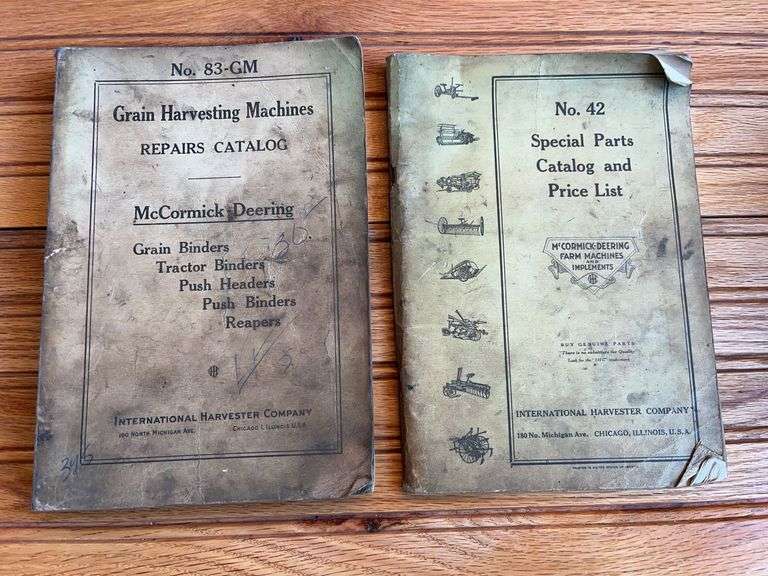 (2) IHC McCormick-Deering Manuals image
