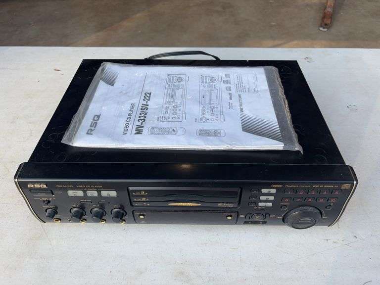 RSQ RSQ-MV333 Video CD Player image
