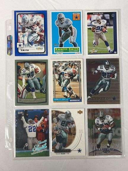 (9) Emmitt Smith NFL Cards image
