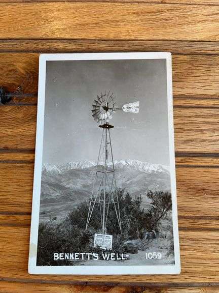 Aermotor Windmill Photo Postcard image