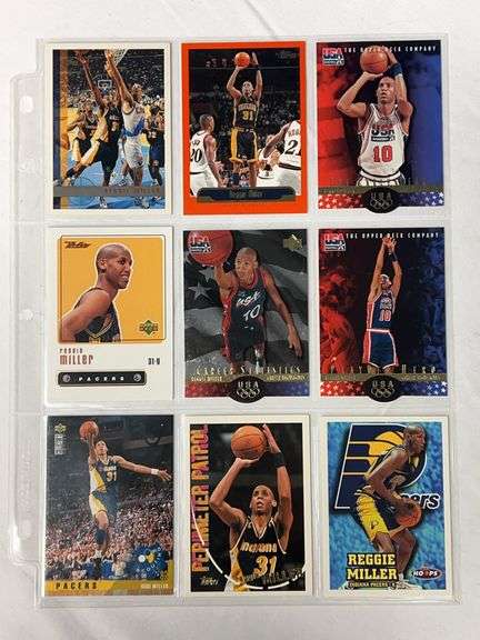 (9) Reggie Miller NBA Cards image