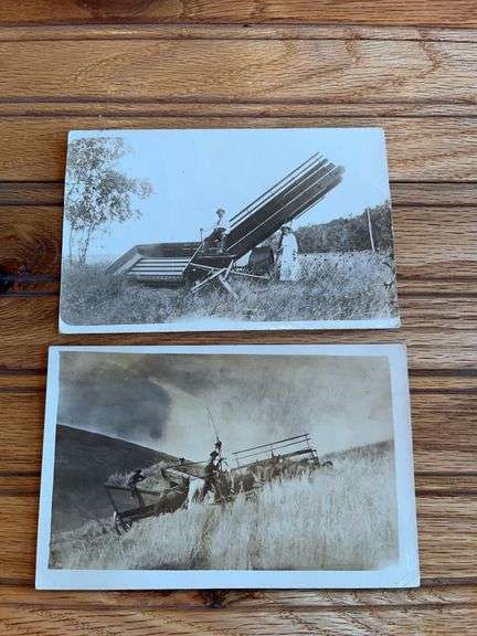 (2) Push Header Photo Postcards image