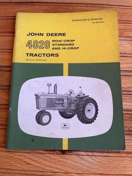 John Deere 4020 Tractor Operator's Manual image