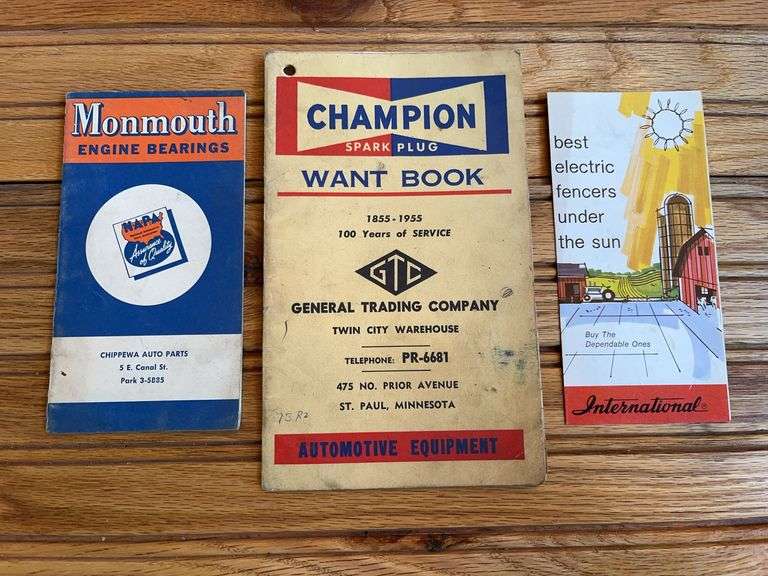 (3) Champion, Monmouth, International Advertising image