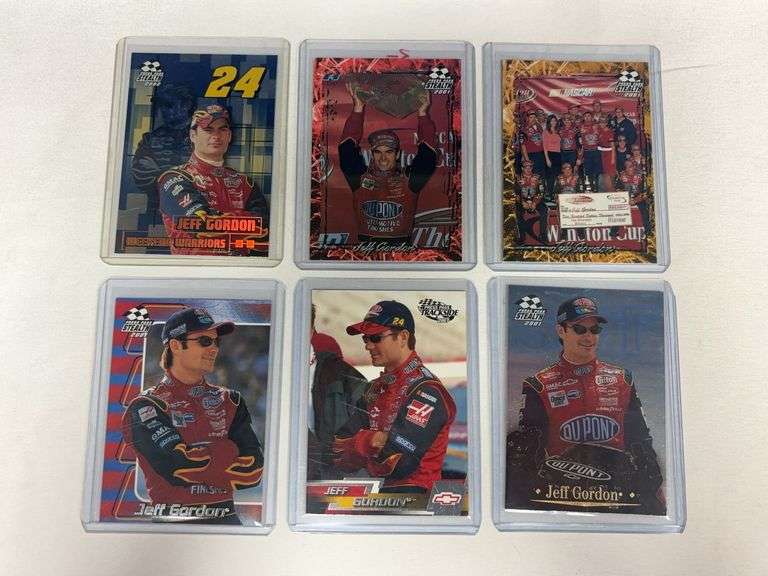 (6) Jeff Gordan NASCAR Cards image