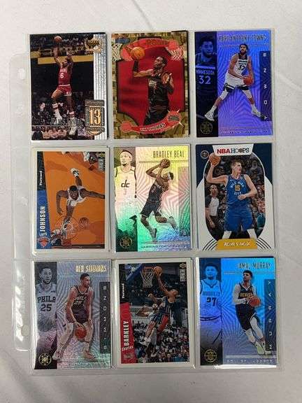 (18) Basketball HOFers & Stars Cards image