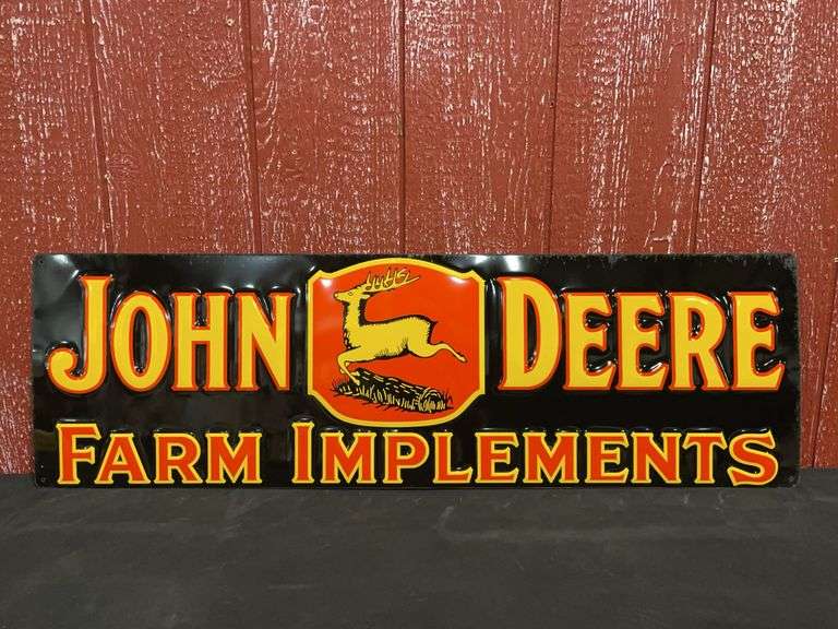John Deere Farm Implements SST Sign image