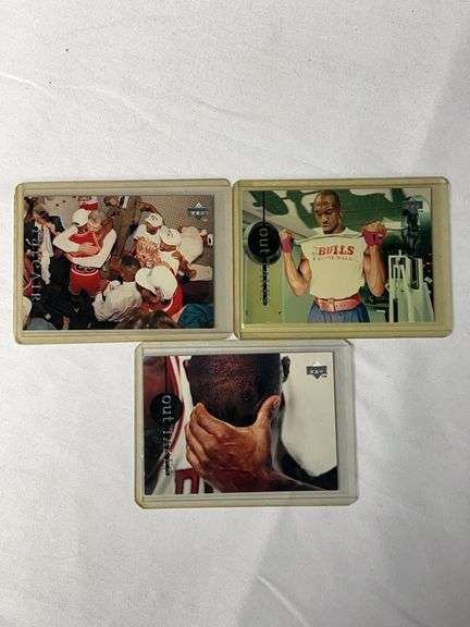 (3) 1997 Upper Deck Michael Jordan RARE AIR Inserts image