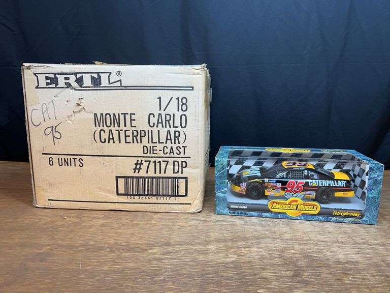 (6) 1/18 Caterpillar NASCAR NIB Ertl image