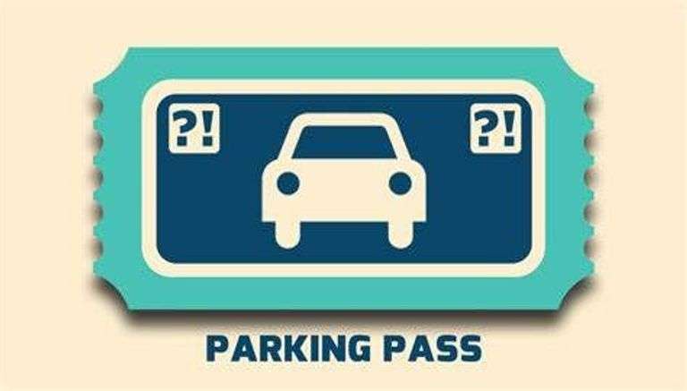Sacred Heart School Parking Pass image