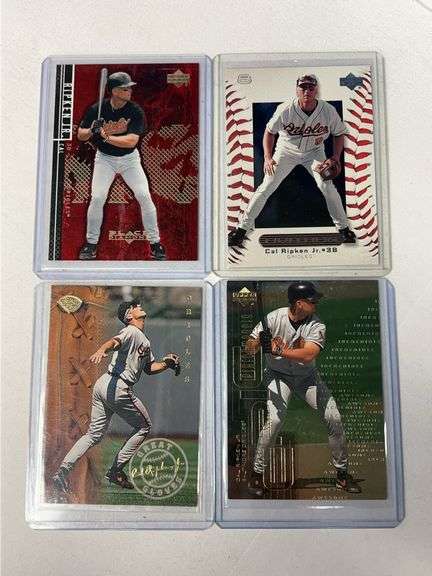 (4) Cal Ripken Jr. MLB Cards image