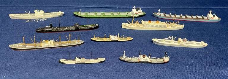 (10) Small-Scale Freighter Ship Models image
