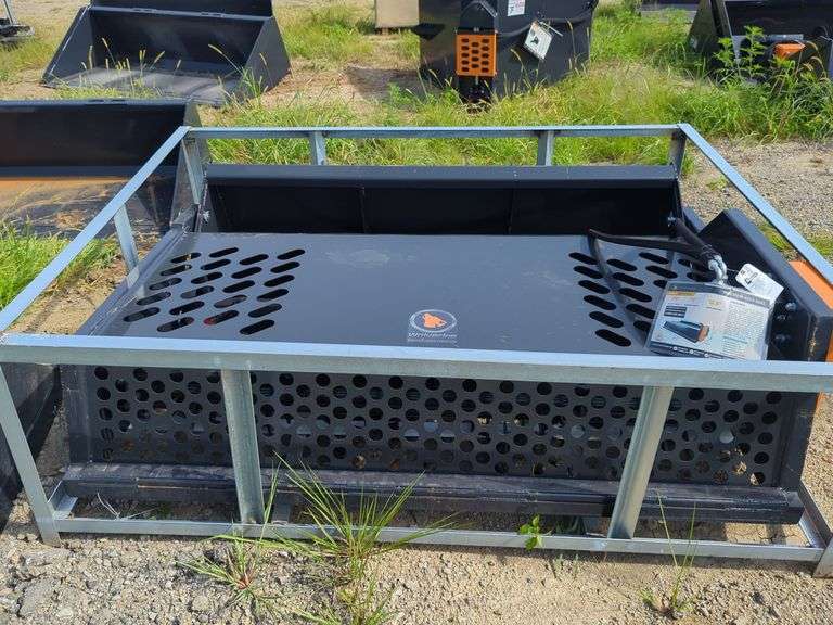 Wolverine Skid Steer Rock Rake 72" - RacR-12-84W image