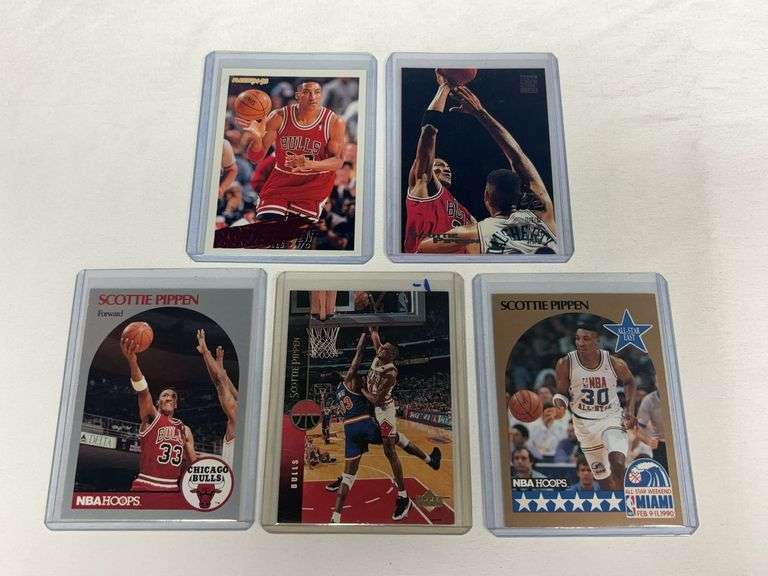 (5) Scottie Pippen NBA Cards image