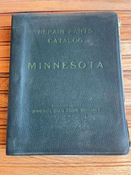 Minnesota State Prison Industries Repair Parts Catalog image