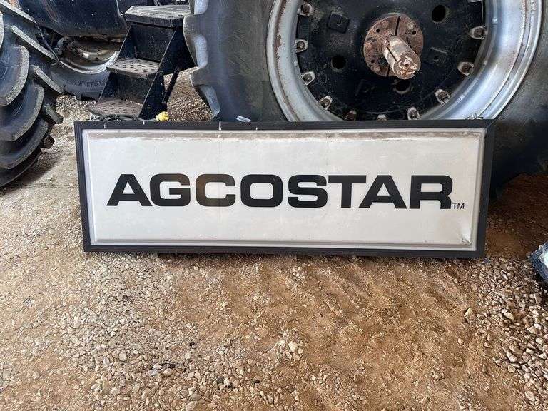 Agcostar Lighted Double Sided Bubble Sign image