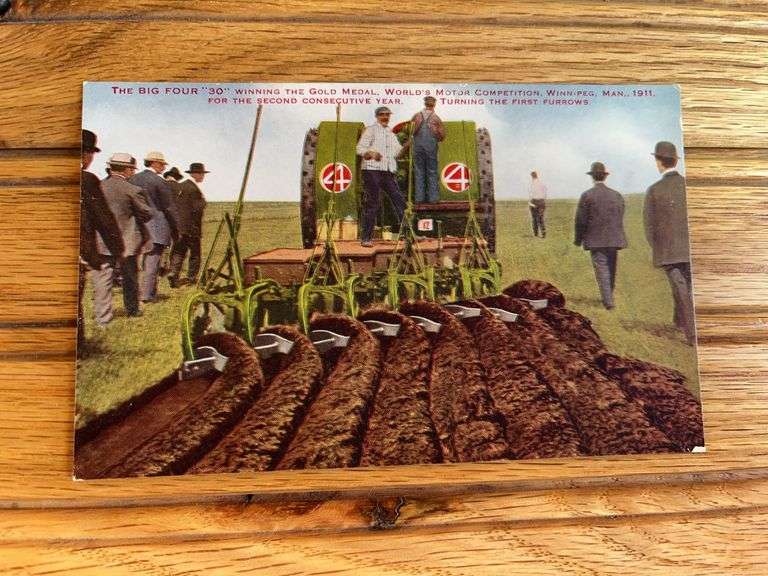 Gas Traction Big 4 Postcard image