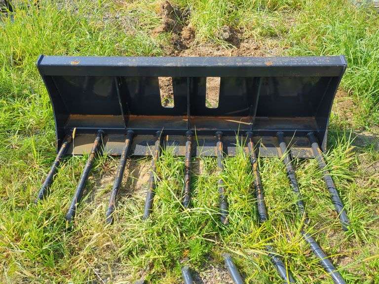 Wolverine - 63" Xtreme Manure Fork Attachment MF-13-63W - Skid Steer image