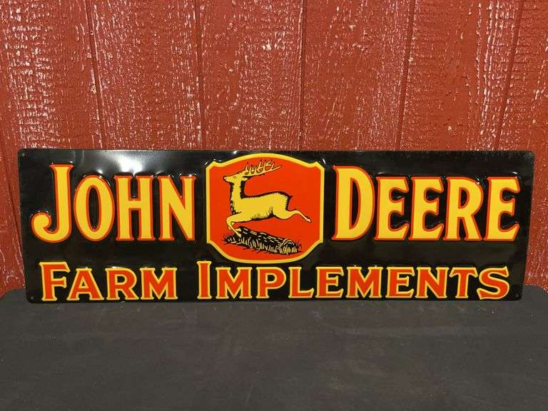 John Deere Farm Implements SST Sign image