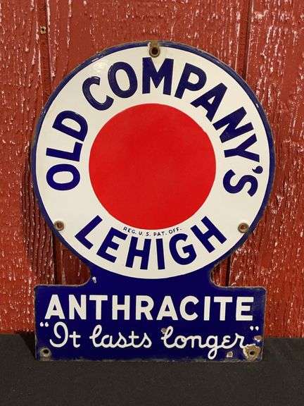 Old Company's Lehigh Anthracite SSP Sign image