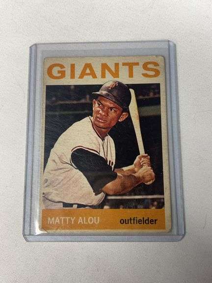 1964 Topps #204 Matty Alou San Francisco Giants image