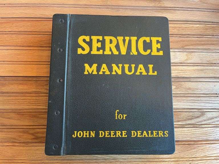 1958 John Deere 720 Tractor Service Manual image