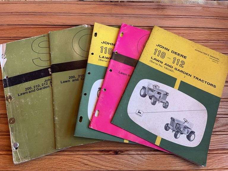 (5) John Deere L&G Tractor Manuals image